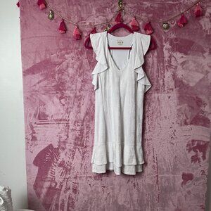 Lilly Pulitzer Luxletic Rally Tennis Dress - Resort White - Size M